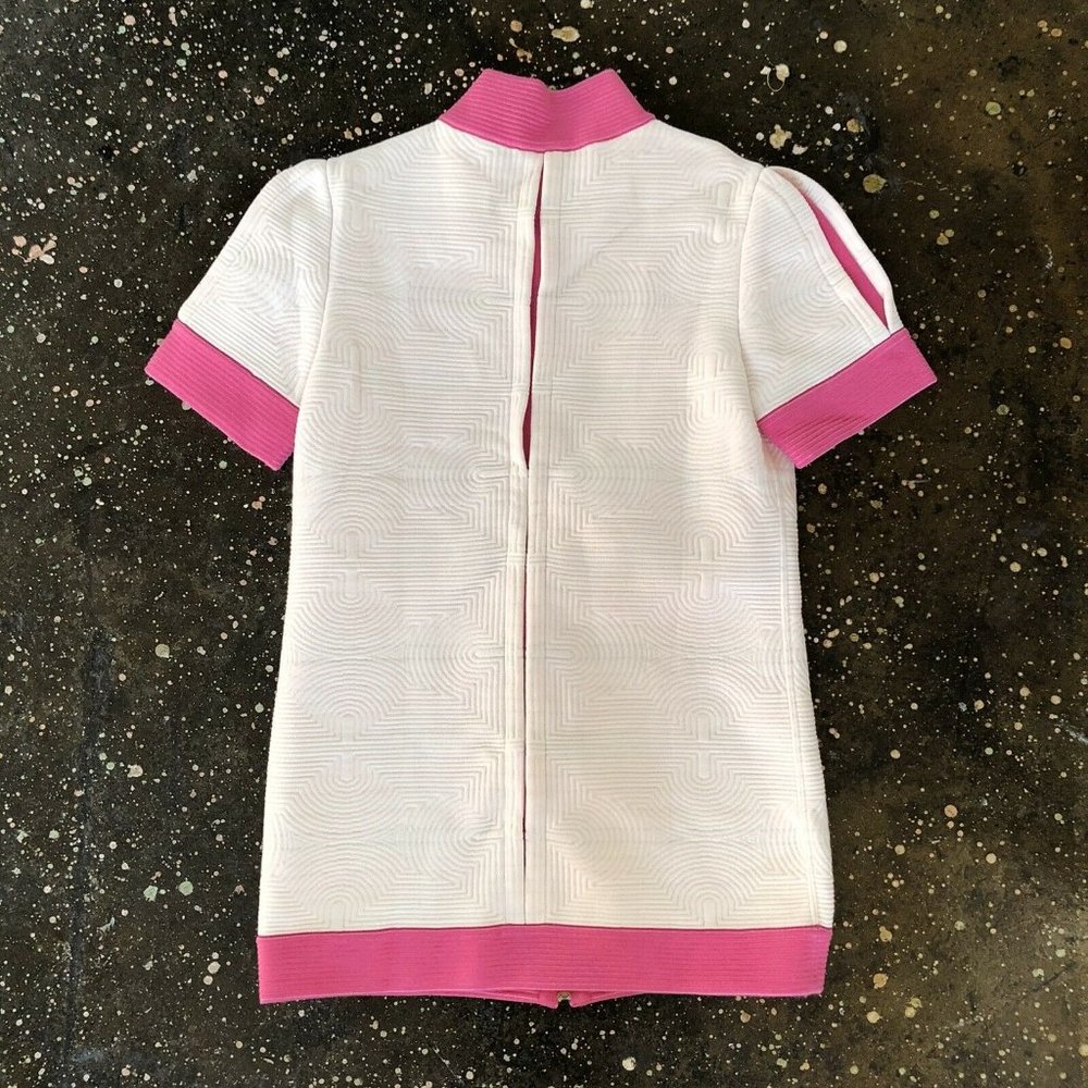 Chanel Paris Seoul Jacket White Pink Pastel Luxury - Picture 8 of 10